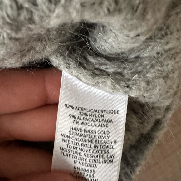 Chunky crewknit pullover sweater - Picture 5 of 5